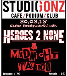 Heroes 2 None (DK) + Midnight Tattoo (BE) Heroes 2 None (DK) + Midnight Tattoo (BE)