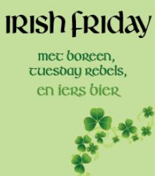 Irish Friday met Boreen en Tuesday Rebels live Irish Friday met Boreen en Tuesday Rebels live